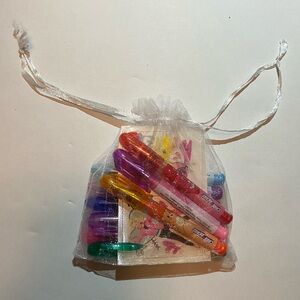 Cute Care Bear Gel Pens Set with Stickers